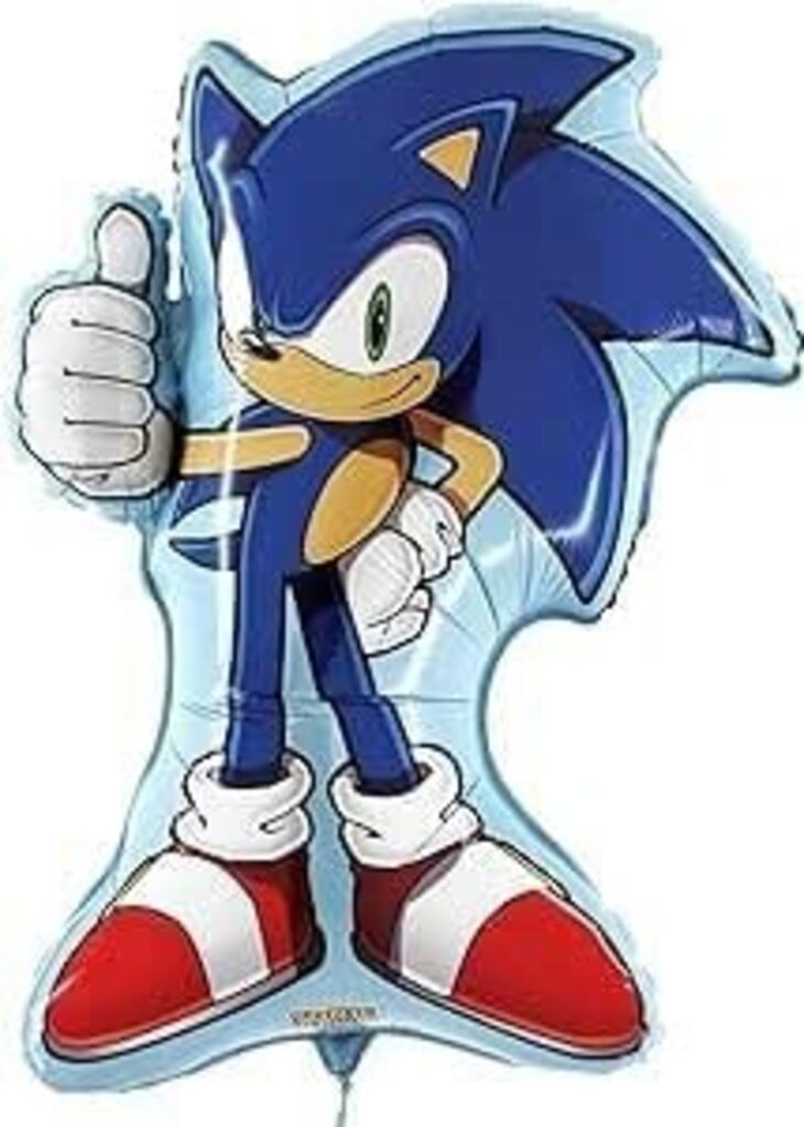 29" Sonic The Hedgehog Foil Balloon