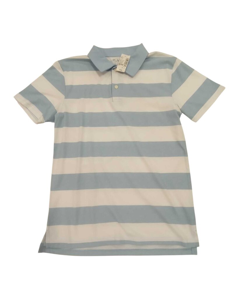 Shirt: Polo white stripes NWT