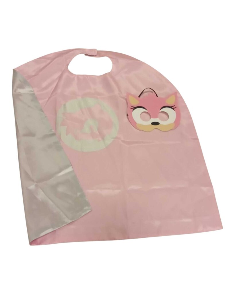 "Amy Rose" Sonic Dress Up Cape/Mask