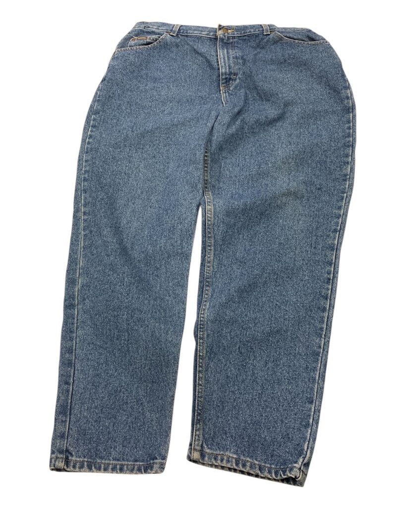 Womens 100% Cotton Relaxed Jean