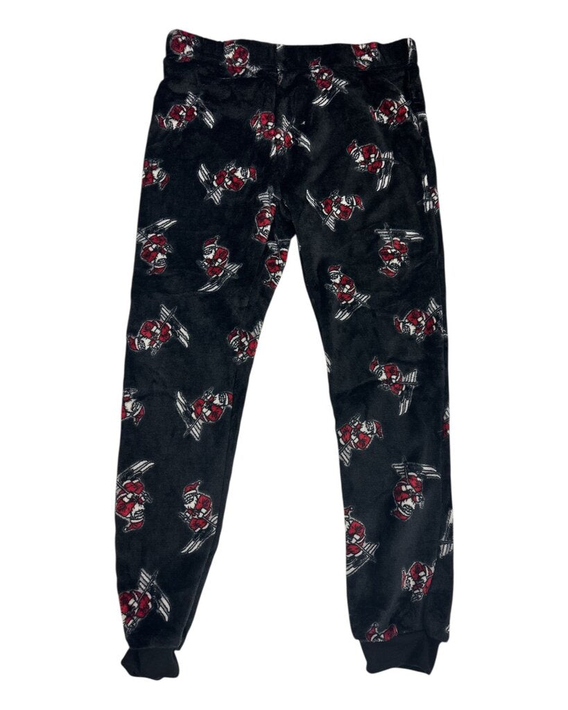 Skiing Santa's Pajama Bottoms - Joggers