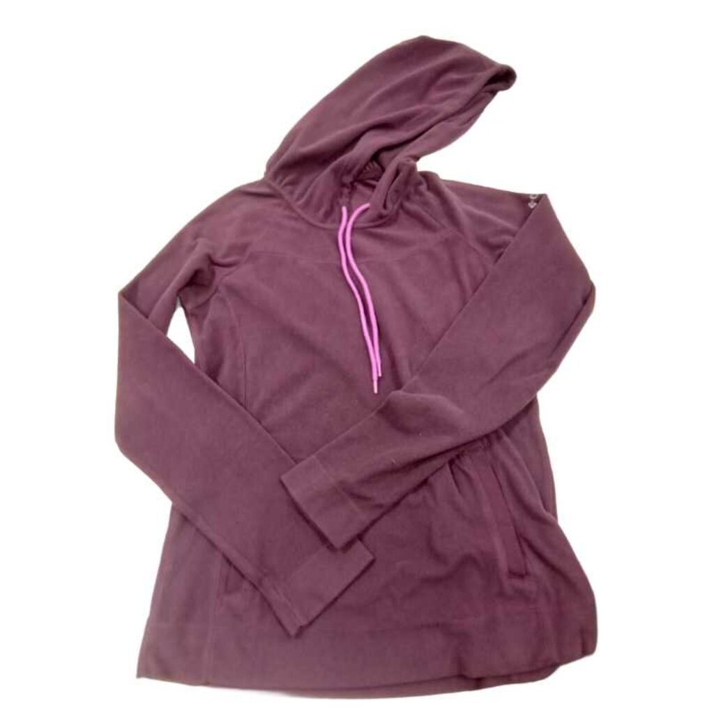 Purple Pullover Sweater Drawstring