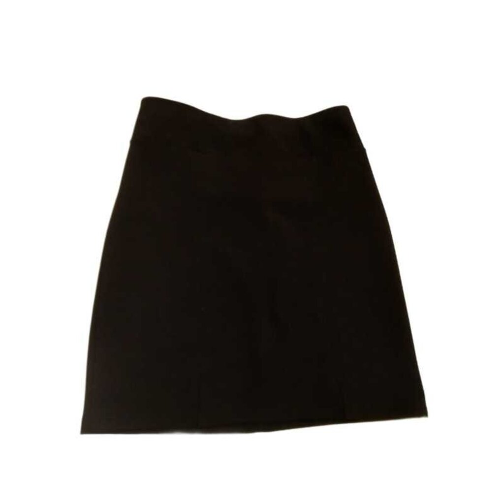 Skirt: Slim fit, front thigh slits