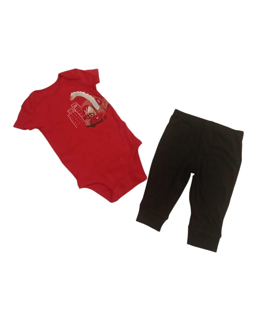 Pc Onesie/Pants Set Dino/Car
