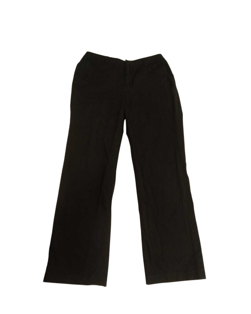 Pants: Mid Rise Straight Leg Trousers