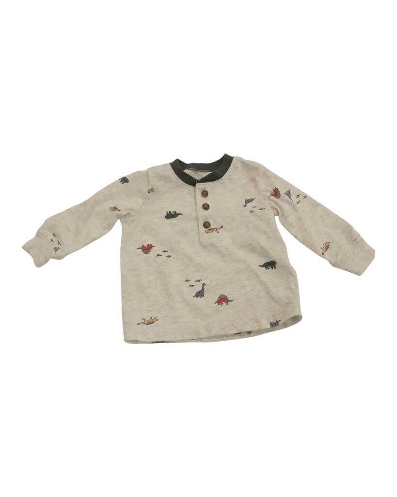 Long Sleeve Shirt: dinosaurs