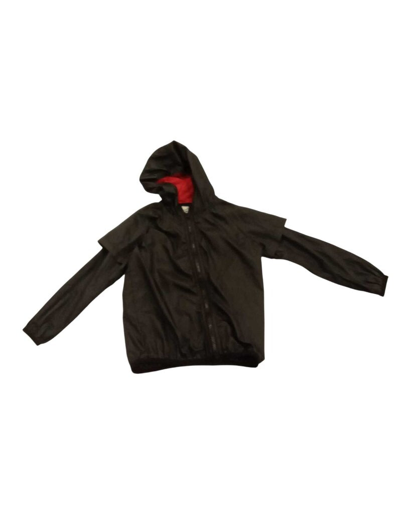 Jacket: lightweight zip up hooded