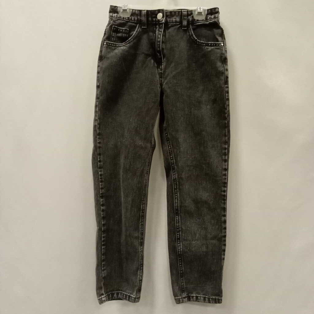 Jeans High Waisted Adjustable Dark