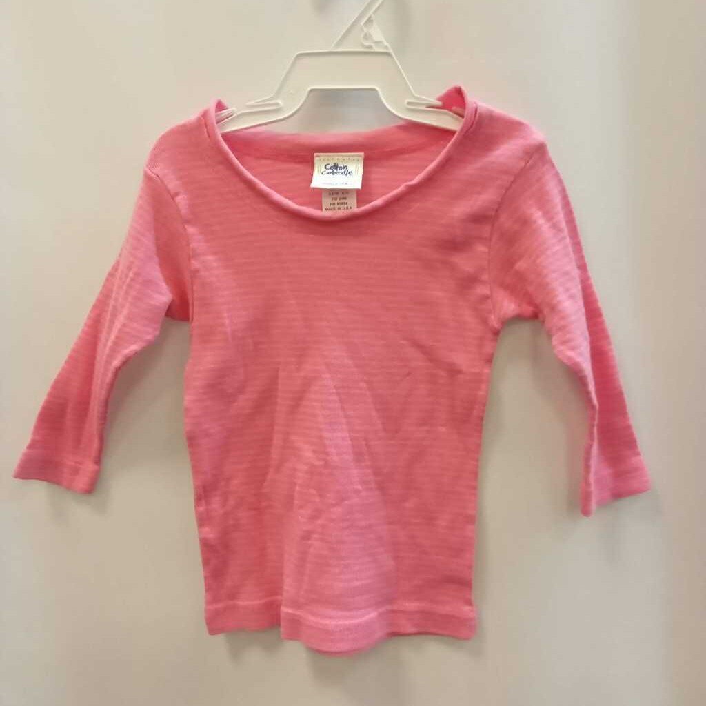 Long Sleeve Shirt: Crew Neck Horizontal Strip