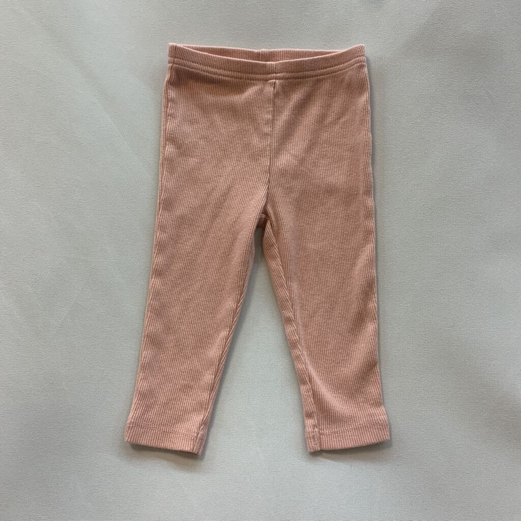 pants: ribbed design elastic waist
