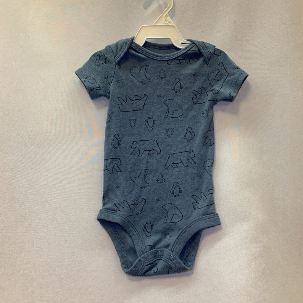 Onesie Short Sleeve Polar Bear Penguin