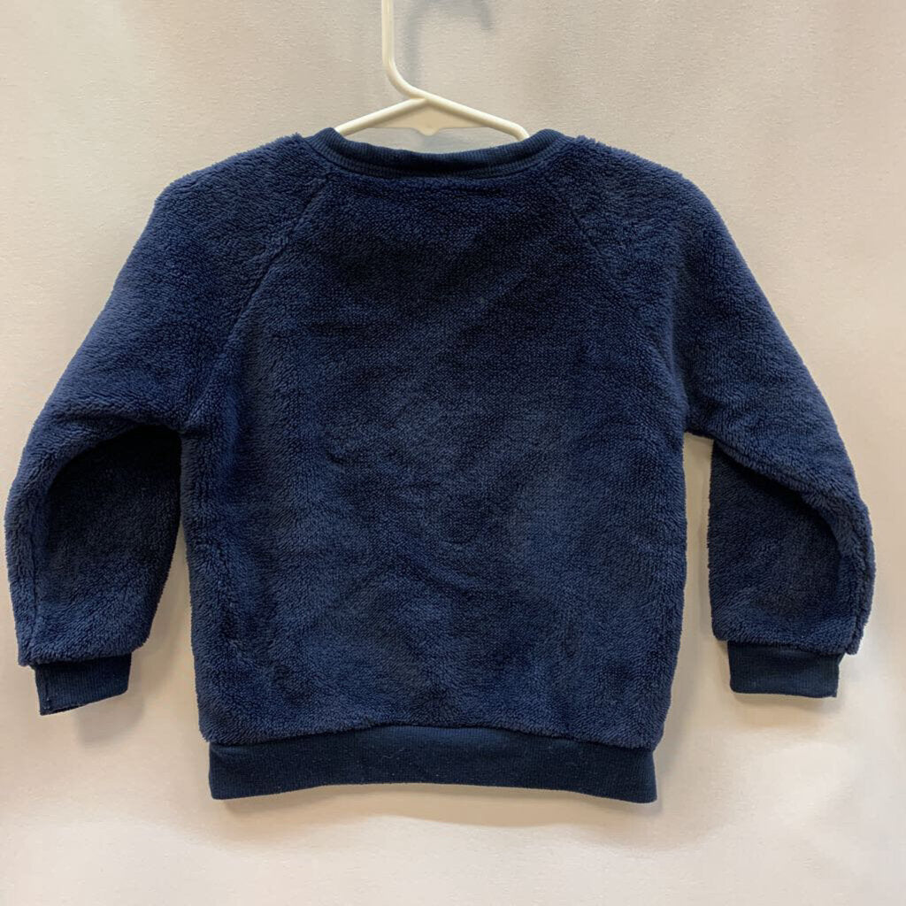 Sweatshirt Crewneck Fuzzy Rhino Car