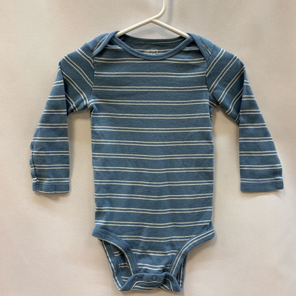 Onesie Long Sleeve Double Stripe