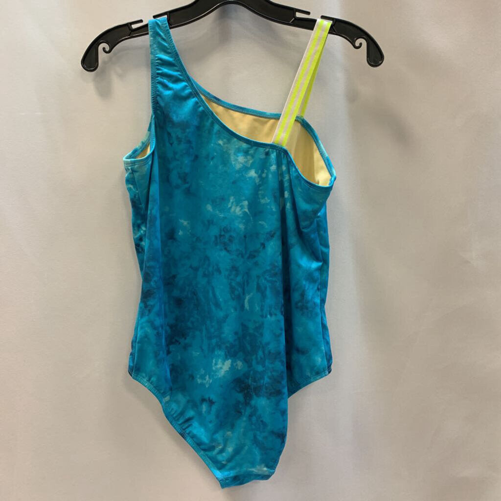 Swimsuit Tie Dye Asymmetrical Straps