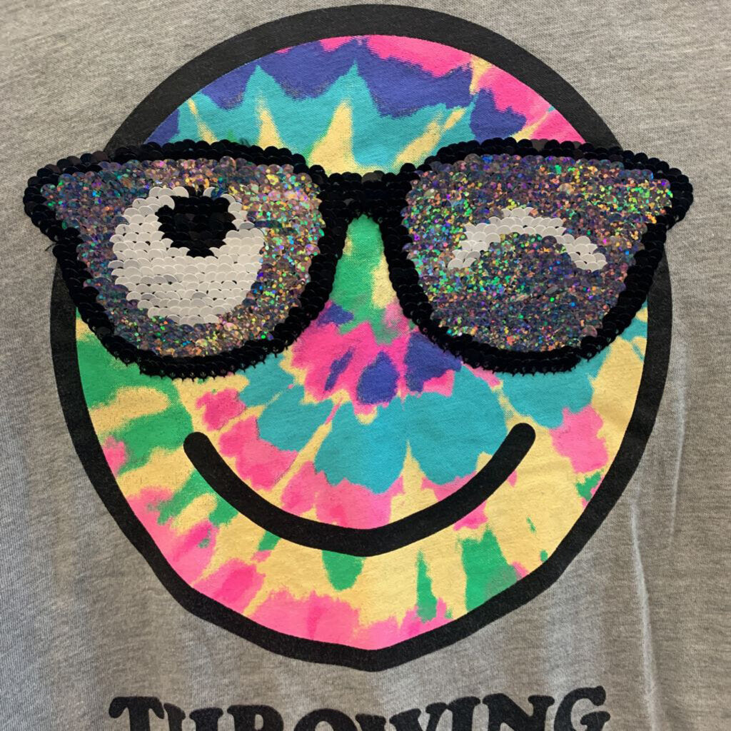 Shirt Long Sleeve Throwing Shade Smiley