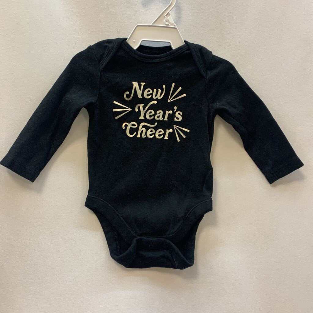 Onesie Long Sleeve New Years Cheer