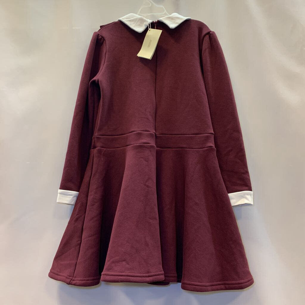 Dress: NWT long sleeve collar button ruffle