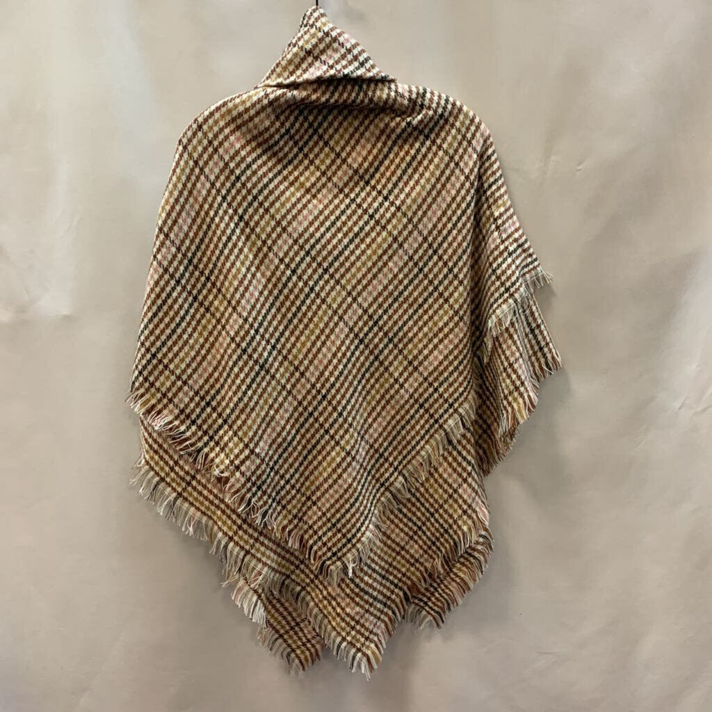 Jacket: Blanket Plaid Hooded