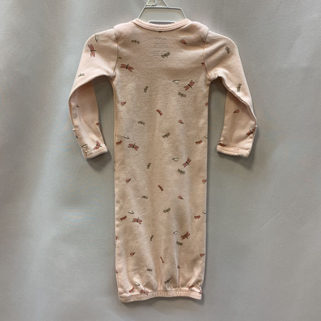 Sleeper Gown Long Sleeve Dragonfly