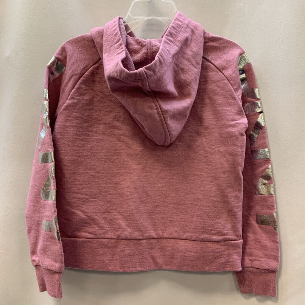 Hoodie: Silver Letters on Sleeves