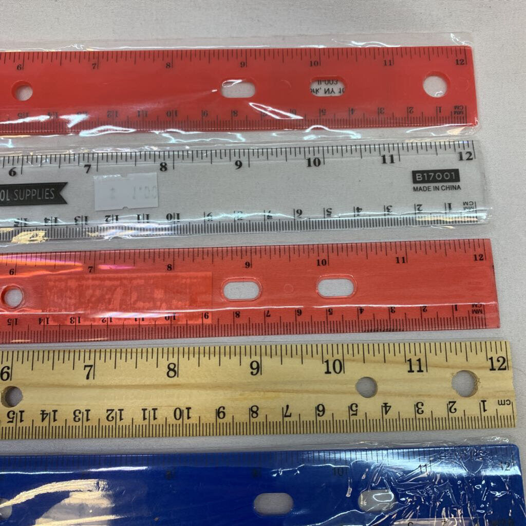 12 Inch Ruler (assorted)