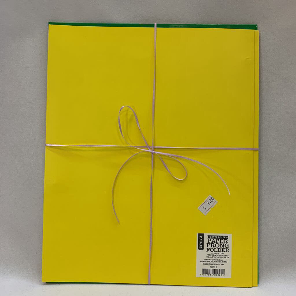 Craft: Paper Folder with Pocket 3 Ct