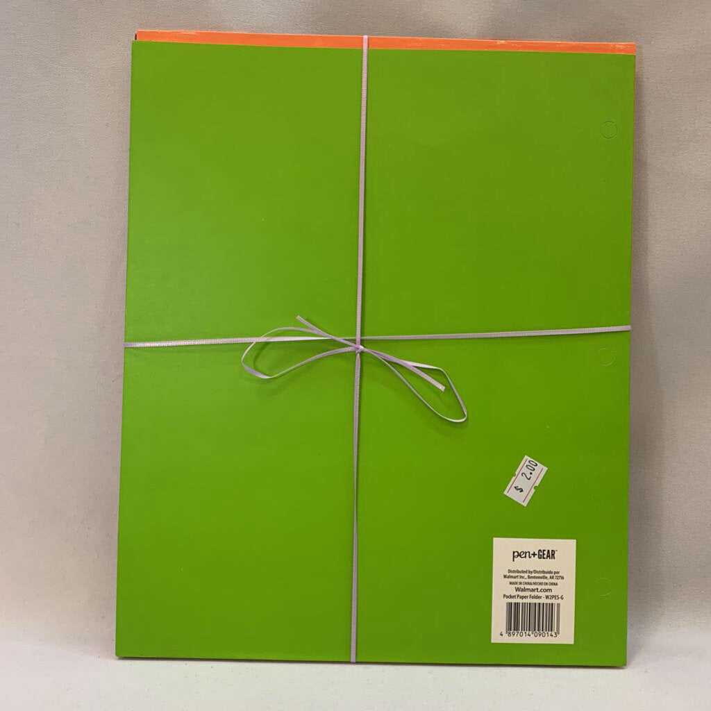 Craft: Paper Folder with Pocket 3 Ct