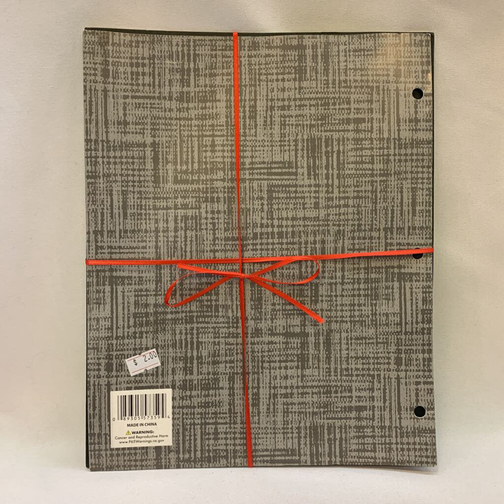 Craft: Paper Folder with Pocket 3 Ct