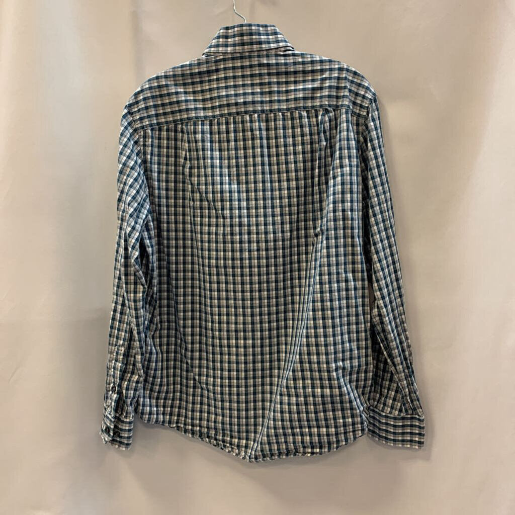 Shirt: Long Sleeve Plaid Button Up