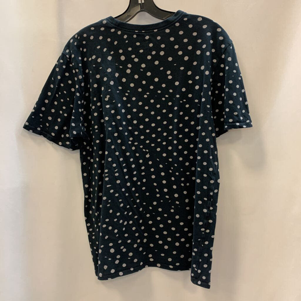 Shirt: Short Sleeve Polka Dot Athletic