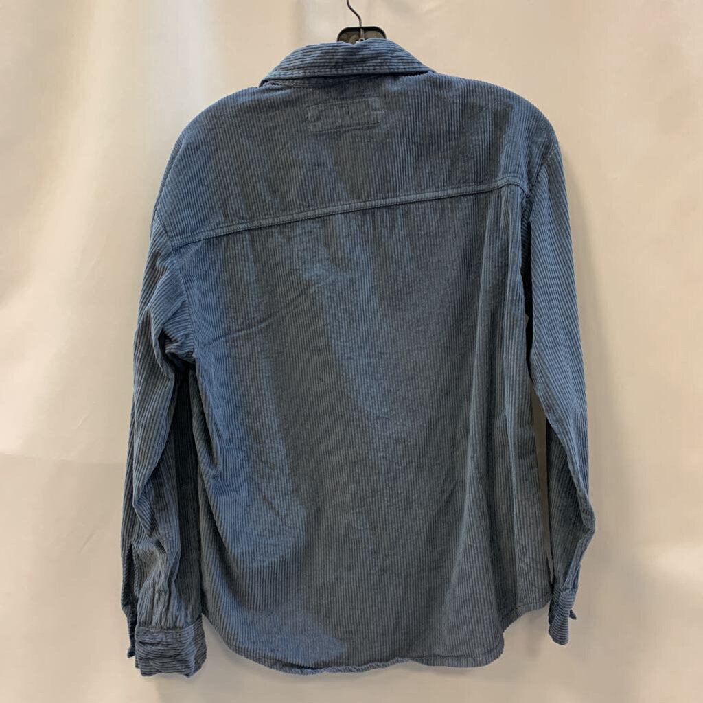 Shirt: Corduroy Collared Button-Up