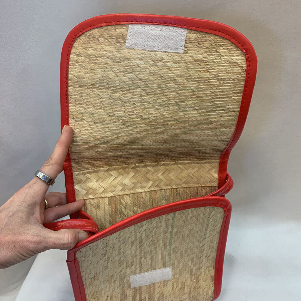 Purse: Frida Kahlo Envelope Jute Bag