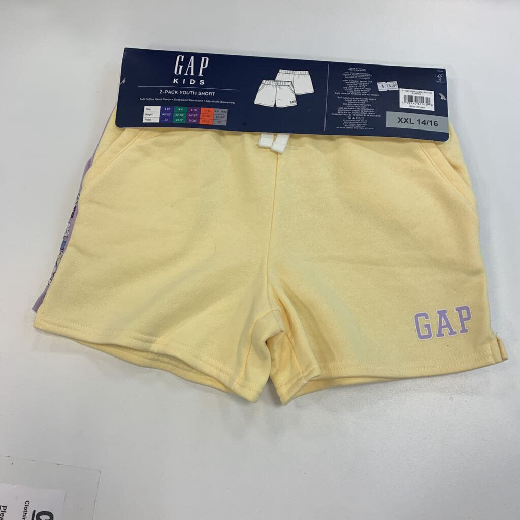Shorts: 2 Pk Sweat fabric with pockets