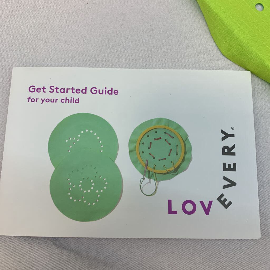 Practice Sewing Hoop and Needle