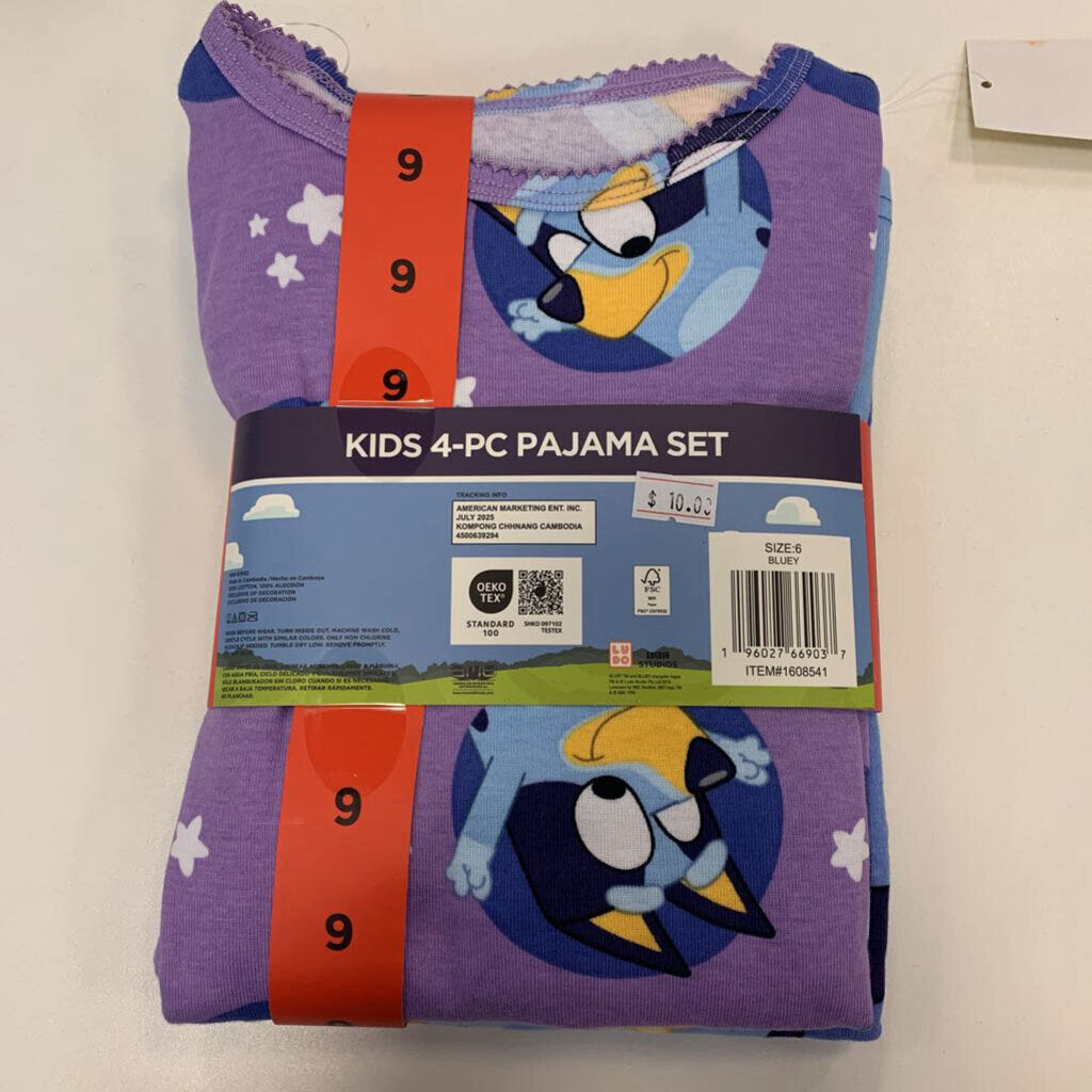 Kids 4-pc pajama set