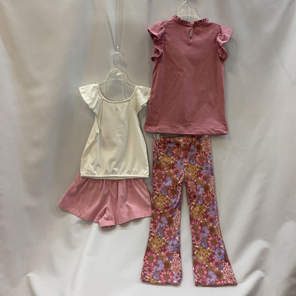 4 piece floral Girls Set