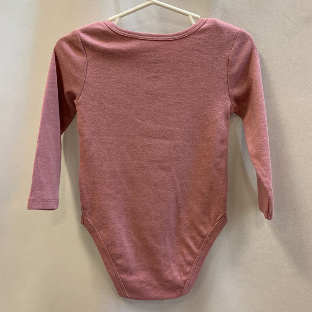 Onesie: Long Sleeve Minnie Mouse