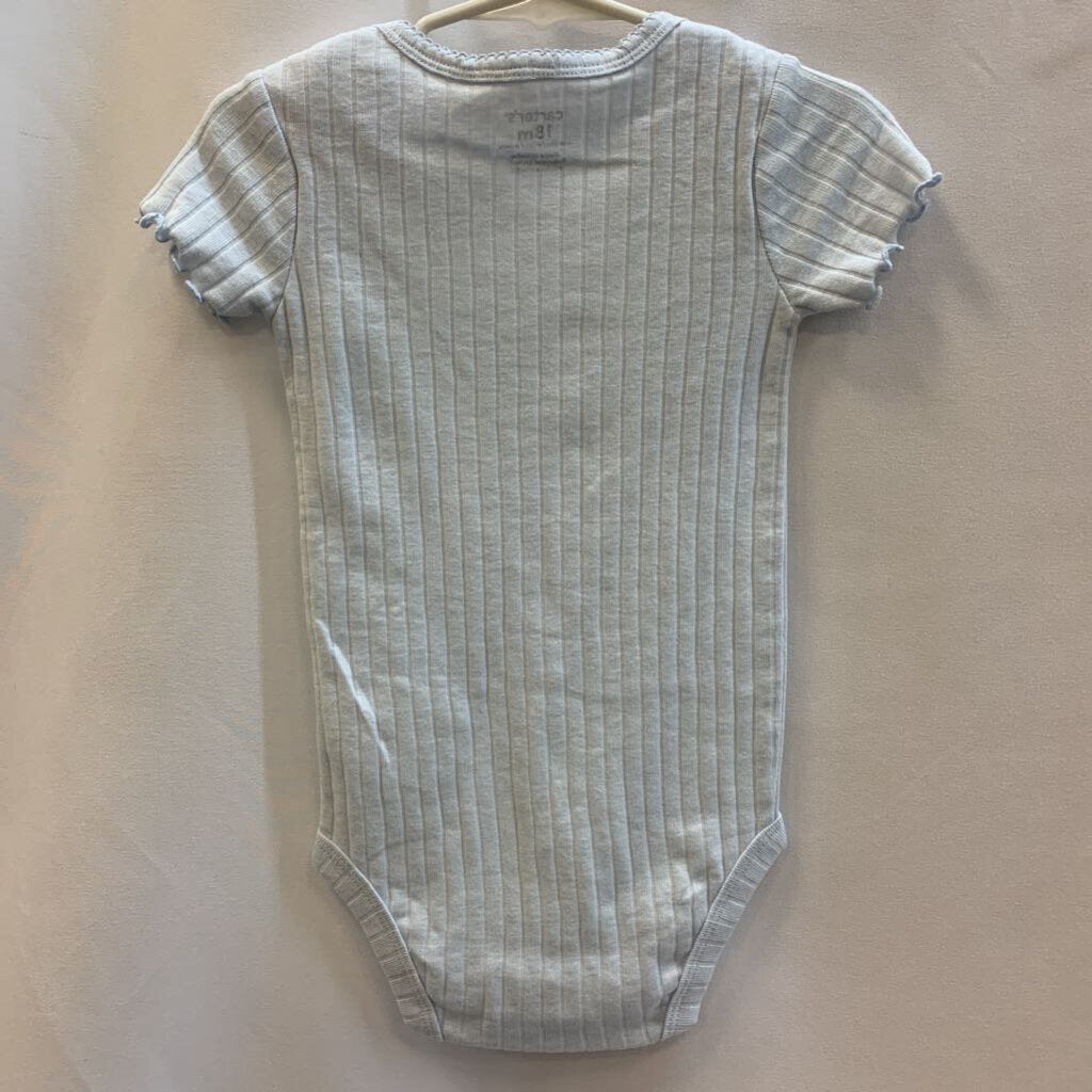 Onesie Short Sleeve Lemon Embroidery