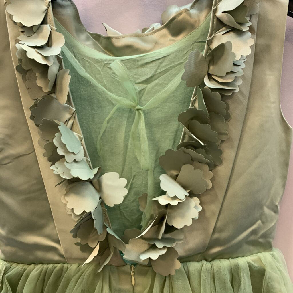 Dress: NWT Sleeveless Satin V-Back Tulle