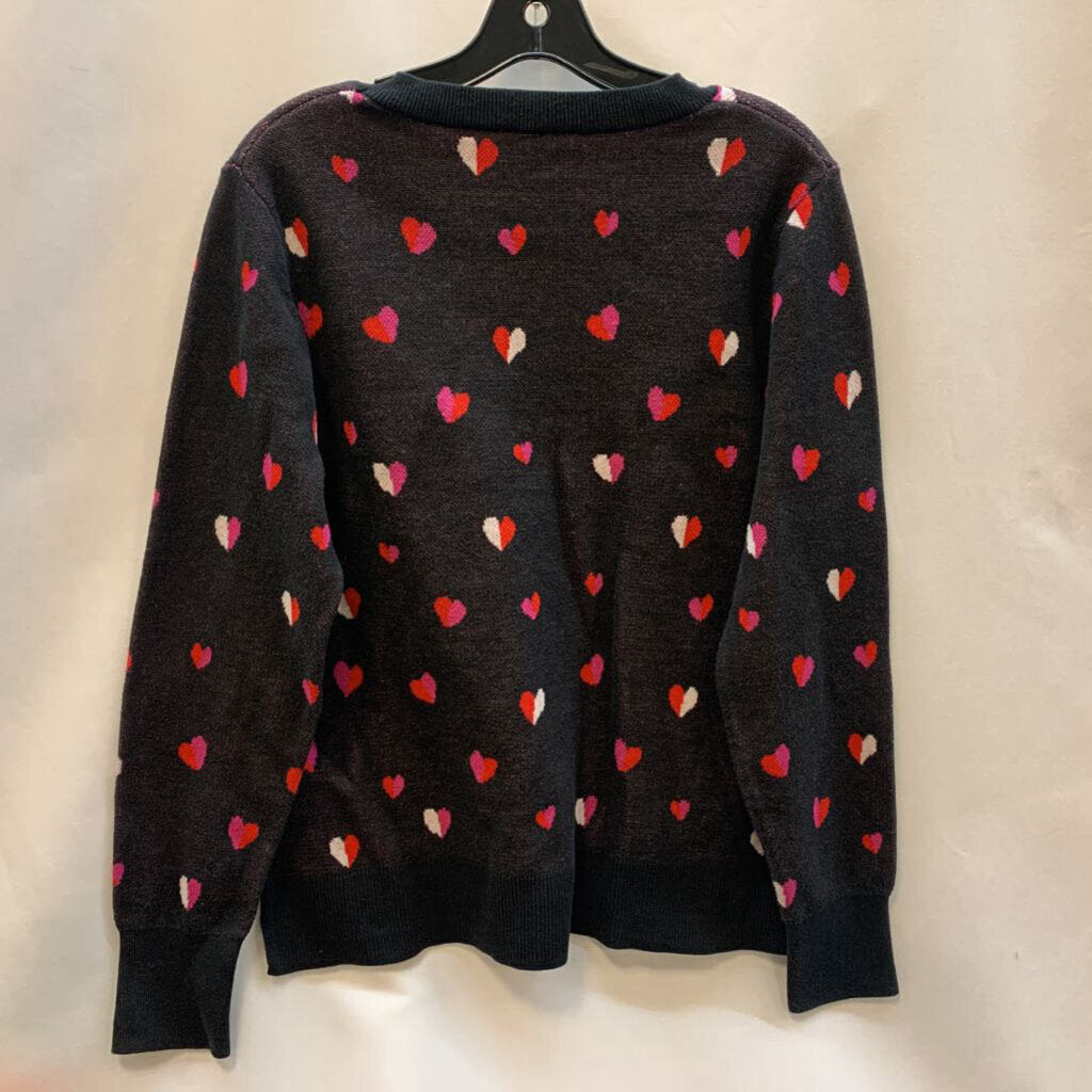 Shirt: Long Sleeve Hearts Sweater