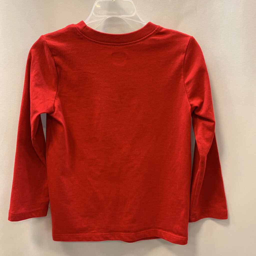 Shirt: Long Sleeve Dino T Rex Christmas