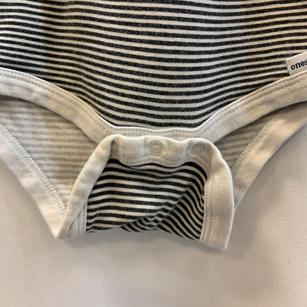 Onesie: Short Sleeve Striped