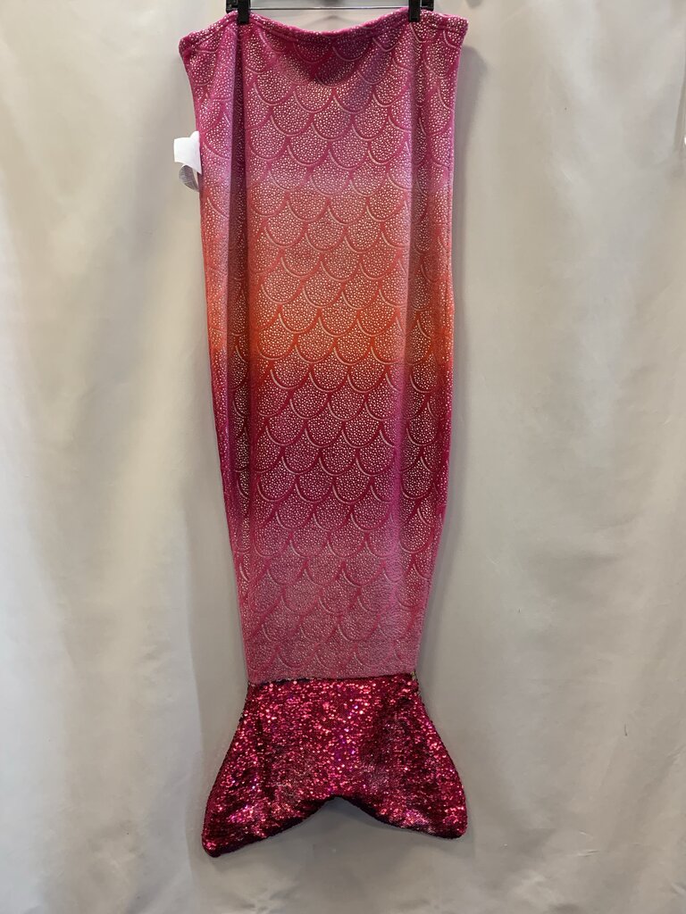 Blanket Mermaid Tail with Sequin Tail