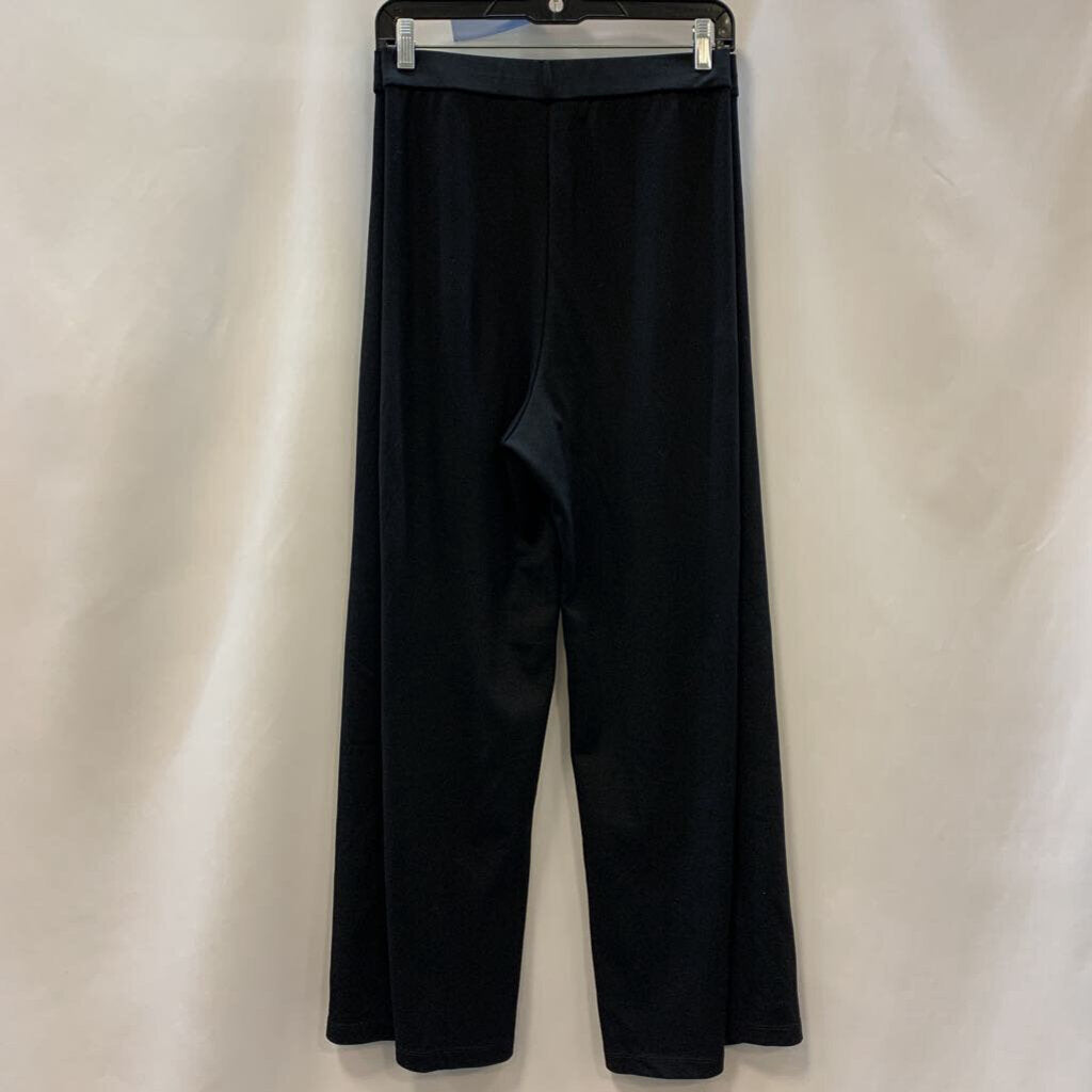 Pants: Basic Wide Leg Petite Ponte