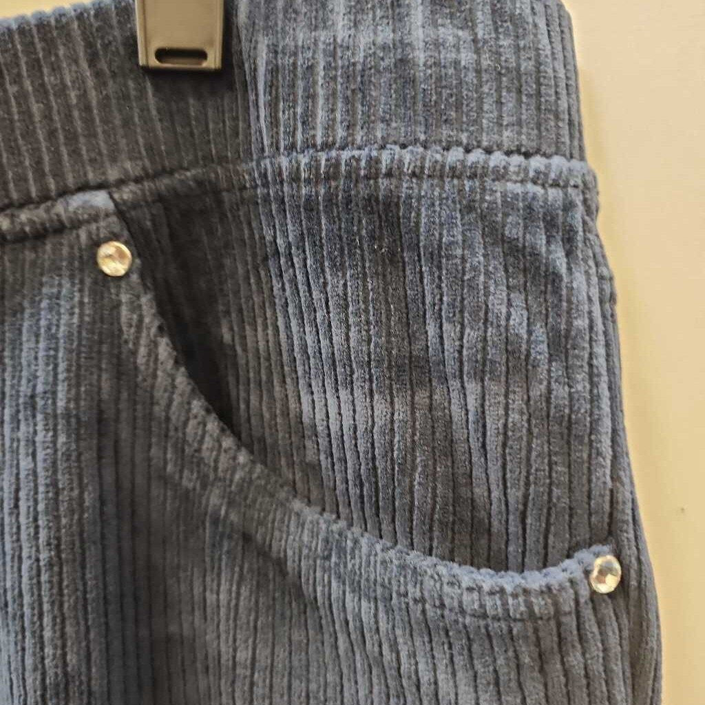 Pants: Straight Leg Petite Corduroy