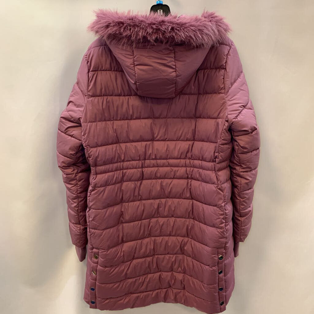 Jacket: Water Resistant Quilt Hooded Parka