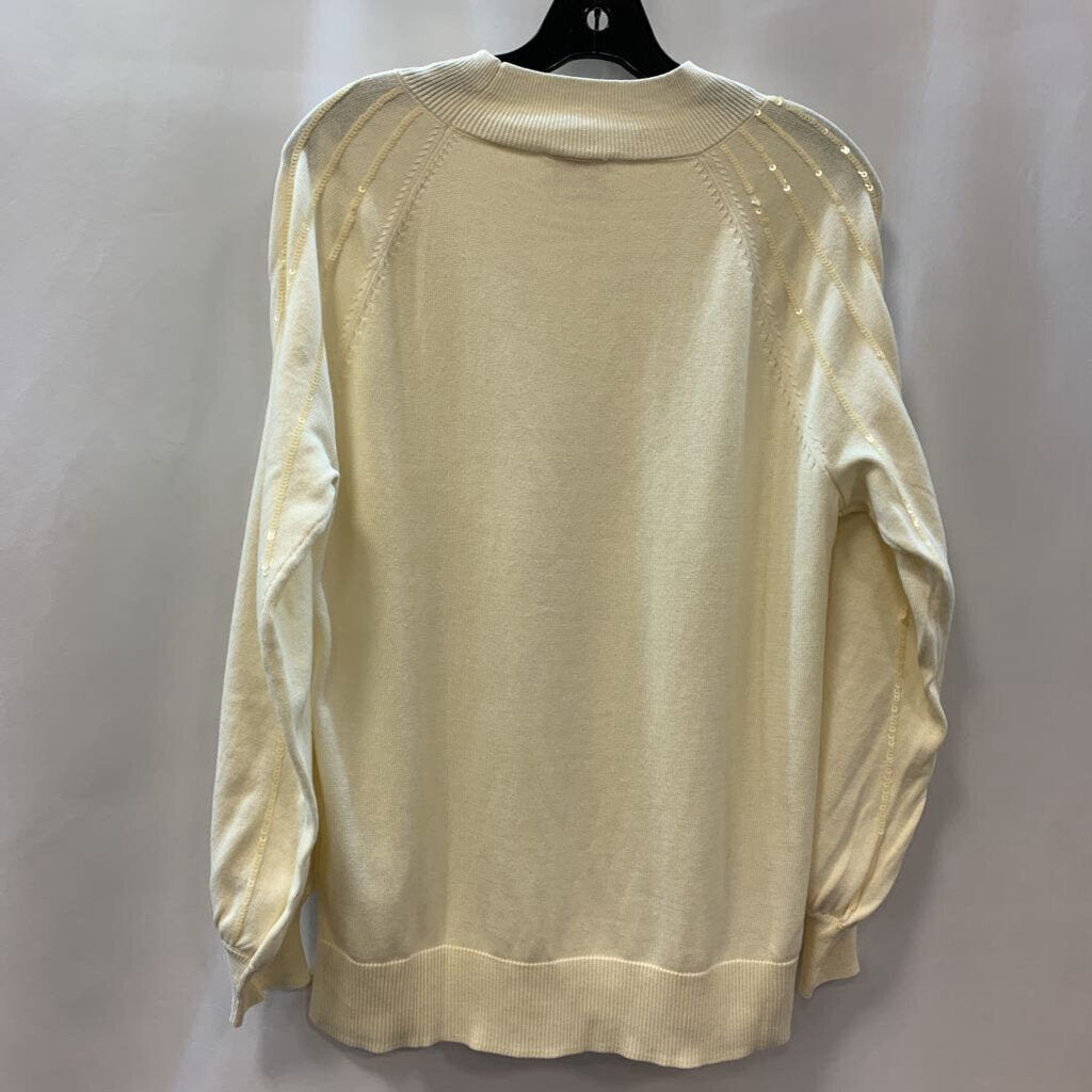 Shirt: Star Burst Sequin Sweater NWOT