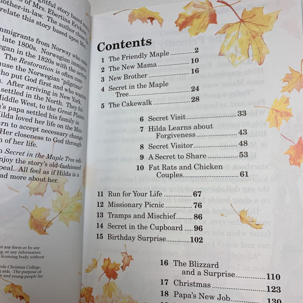 Secret in the Maple Tree