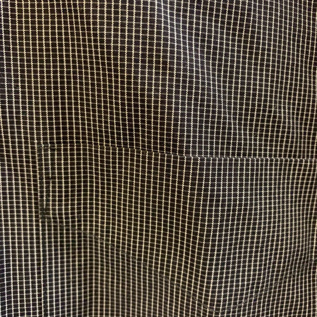Long Sleeve Shirt: Button-Down Micro-Stripes