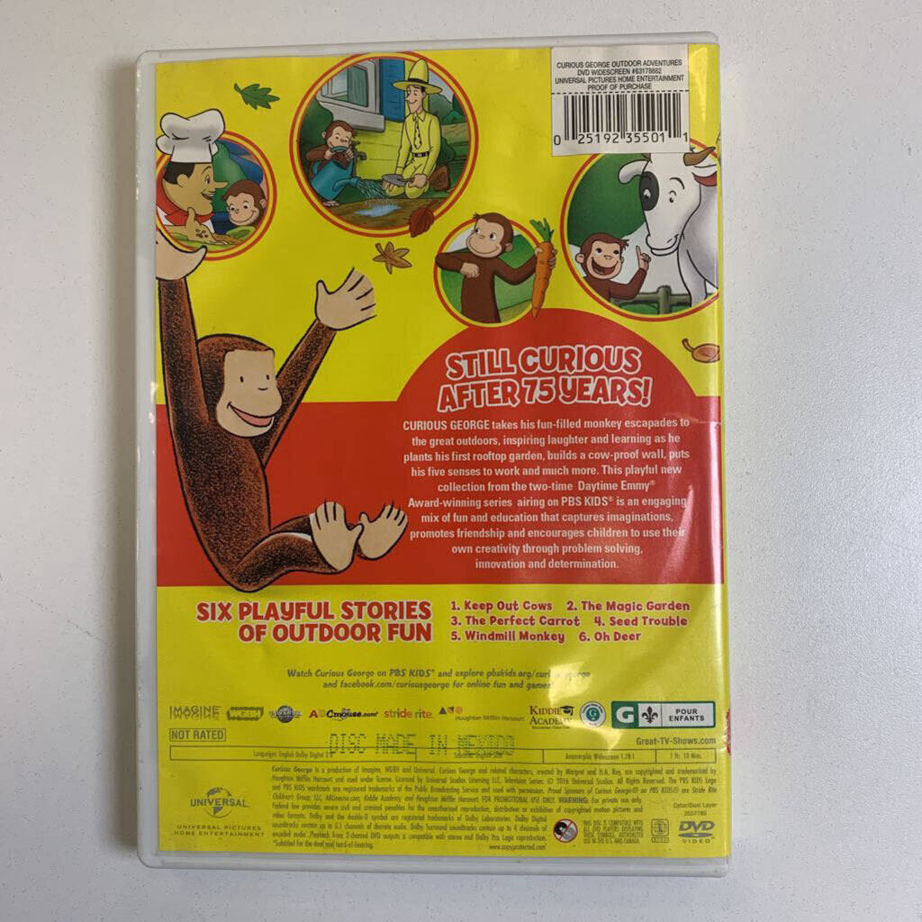 Curious George Outdoor Adventures